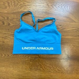 Under Armour Women's Vibrant Blue Sports Bra